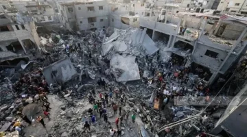 Gaza hancur dibombardir pasukan Israel - Istimewa