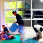 Masjid Sejuta Pemuda di Sukabumi menyediakan bantal dan tempat tidur untuk jemaah - Istimewa