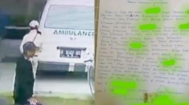 Ngaku wartawan tapi terciduk curi helm di Kantor Kecamatan Parungkuda Sukabumi - Istimewa