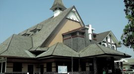 Eksterior Gereja HKBP Kota Sukabumi - Istimewa