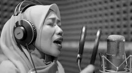 Eni Mulyasari saat remakan di TA Pro Music & Publishing - Istimewa