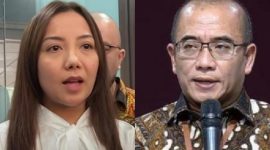 Cindra Aditi dan mantan KPU Hasyim Asy’ari - Istimewa