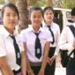 Seragam SMP pelajar Laos - Istimewa