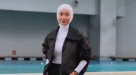 Selfi Nafilah tampil berhijab - Instagram