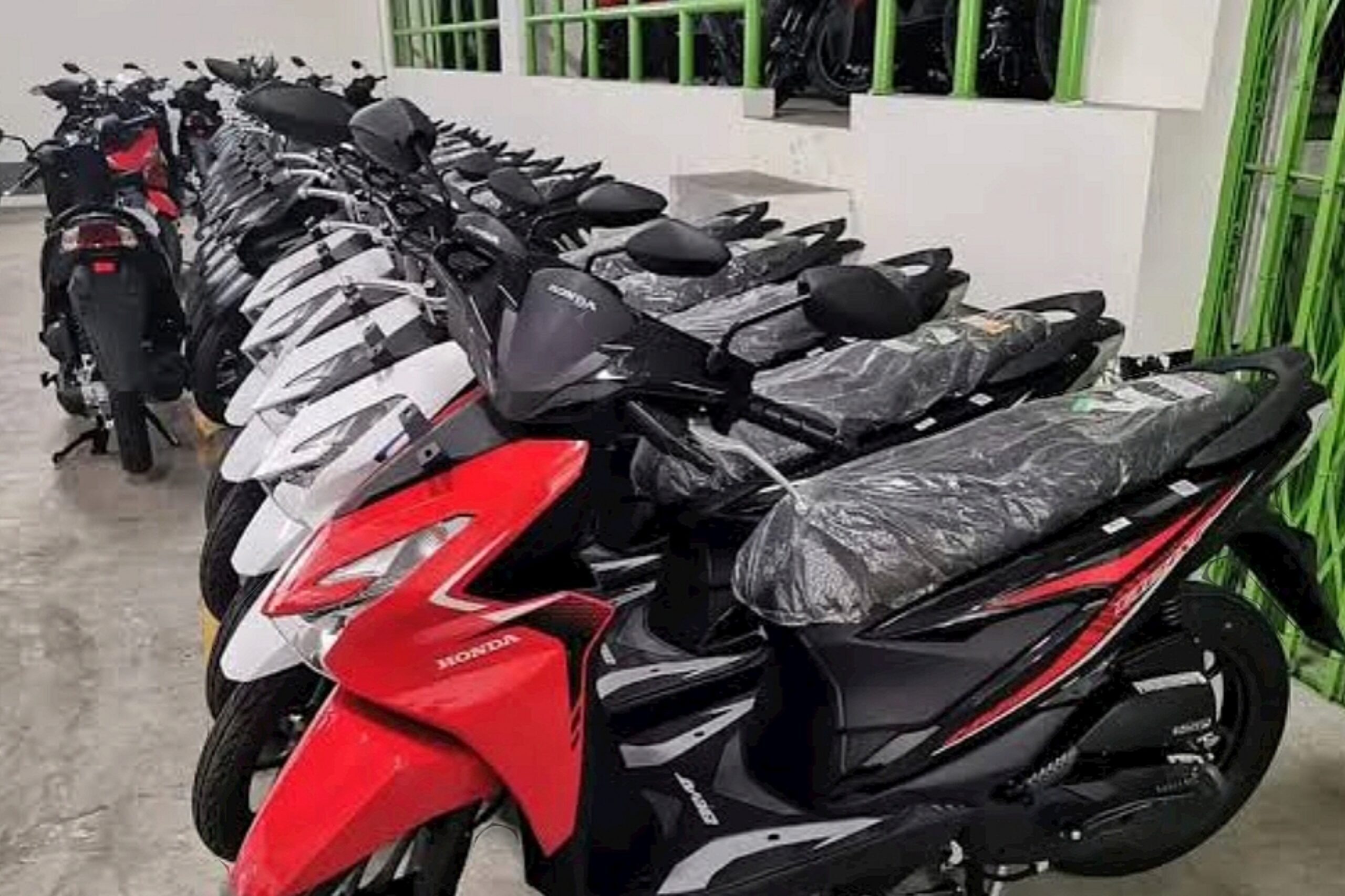 Sepeda motor baru - Istimewa