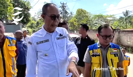 Ayep Zaki cek jalan rusak di Kota Sukabumi