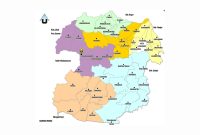 Peta Kabupaten Sukabumi - Istimewa
