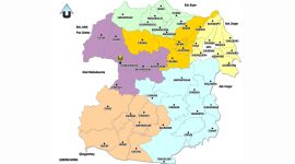 Peta Kabupaten Sukabumi - Istimewa