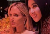 Artis asal Sukabumi ini pamer foto bareng Angelina Jolie di Festival Film Cannes 2025 - Instagram