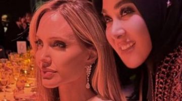 Artis asal Sukabumi ini pamer foto bareng Angelina Jolie di Festival Film Cannes 2025 - Instagram
