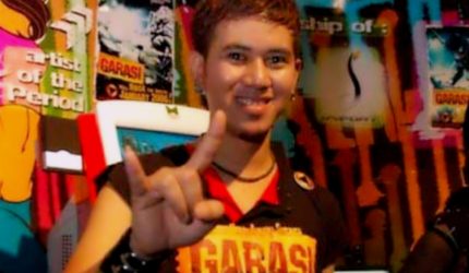 Aries Budiman, artis peran dan drummer band Garasi asal Sukabumi