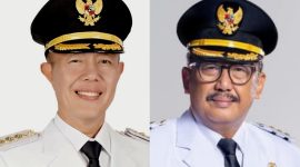 Wali Kota Sukabumi Ayep Zaki dan Bupati Sukabumi Asep Japar - Istimewa