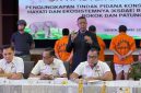 Bareskrim Polri bekuk pelaku perdagangan gading gajah di Sukabumi - Dok. Polri