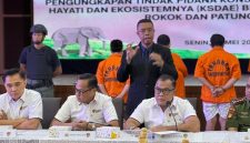 Bareskrim Polri bekuk pelaku perdagangan gading gajah di Sukabumi - Dok. Polri