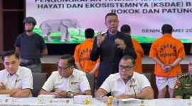 Bareskrim Polri bekuk pelaku perdagangan gading gajah di Sukabumi - Dok. Polri