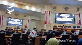 Boikot Rapat Paripurna DPRD Kabupaten Sukabumi, Jumat (23/5/2025) - Istimewa