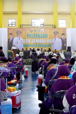 2022 terendah, turun naik jumlah calhaj asal Kabupaten Sukabumi 2021-2025