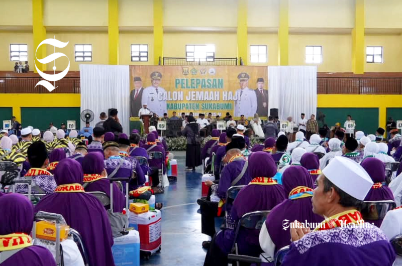 Pelepasan calhaj asal Kabupaten Sukabumi 2025 - Humas Pemkab Sukabumi