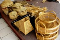 UMKM anyaman bambu di Sukabumi dan gempuran produk berbahan plastik - Istimewa