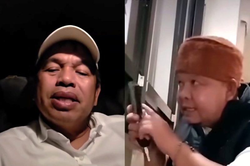 Gubernur Jawa Barat Dedi Mulyadi dan Kades Cikahuripan Jaro Midun - Istimewa