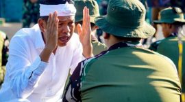 Dedi Mulyadi mengunjungi siswa di barak militer - Istimewa