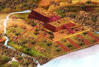 Perkiraan bentuk asli Situs Gunung Padang Cianjur - Istimewa