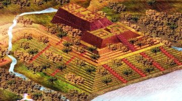 Perkiraan bentuk asli Situs Gunung Padang Cianjur - Istimewa