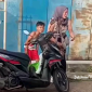 Ngeri! Ibu dan anak di Kota Sukabumi disiram air keras saat naik motor - Istimewa