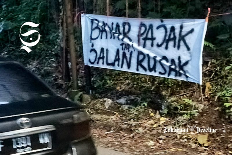 Ratusan km jalan Kabupaten Sukabumi rusak, warga pertanyakan uang pajak - sukabumiheadline.com