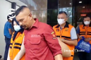 Tiga tersangka kasus dugaan korupsi belanja fiktif di Disdagin Kabupaten Sukabumi - Istimewa