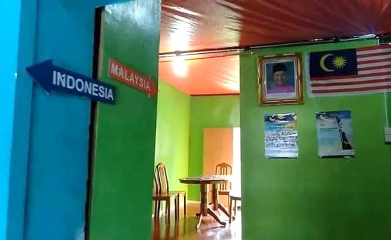 Perbatasan negara Malaysia dengan Indonesia - Istimewa
