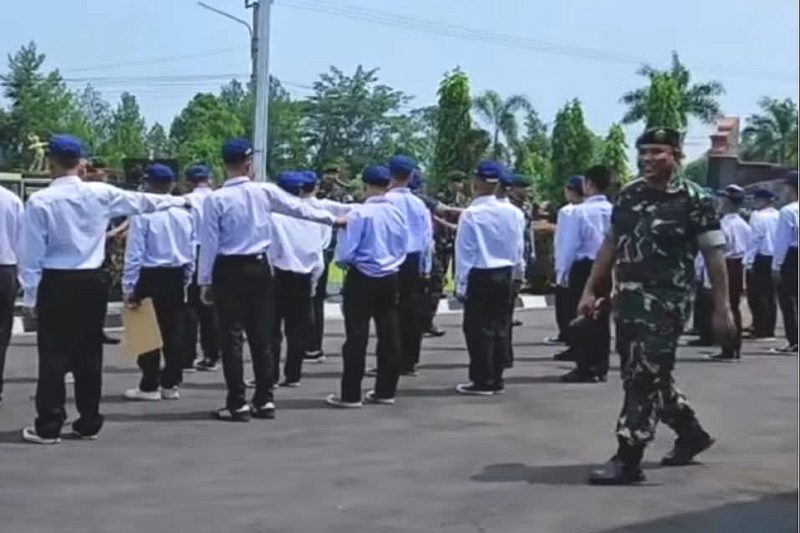Pelajar nakal di Purwakarta dikirim ke barak militer - Istimewa