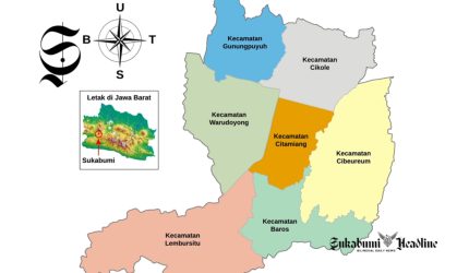Peta Kota Sukabumi