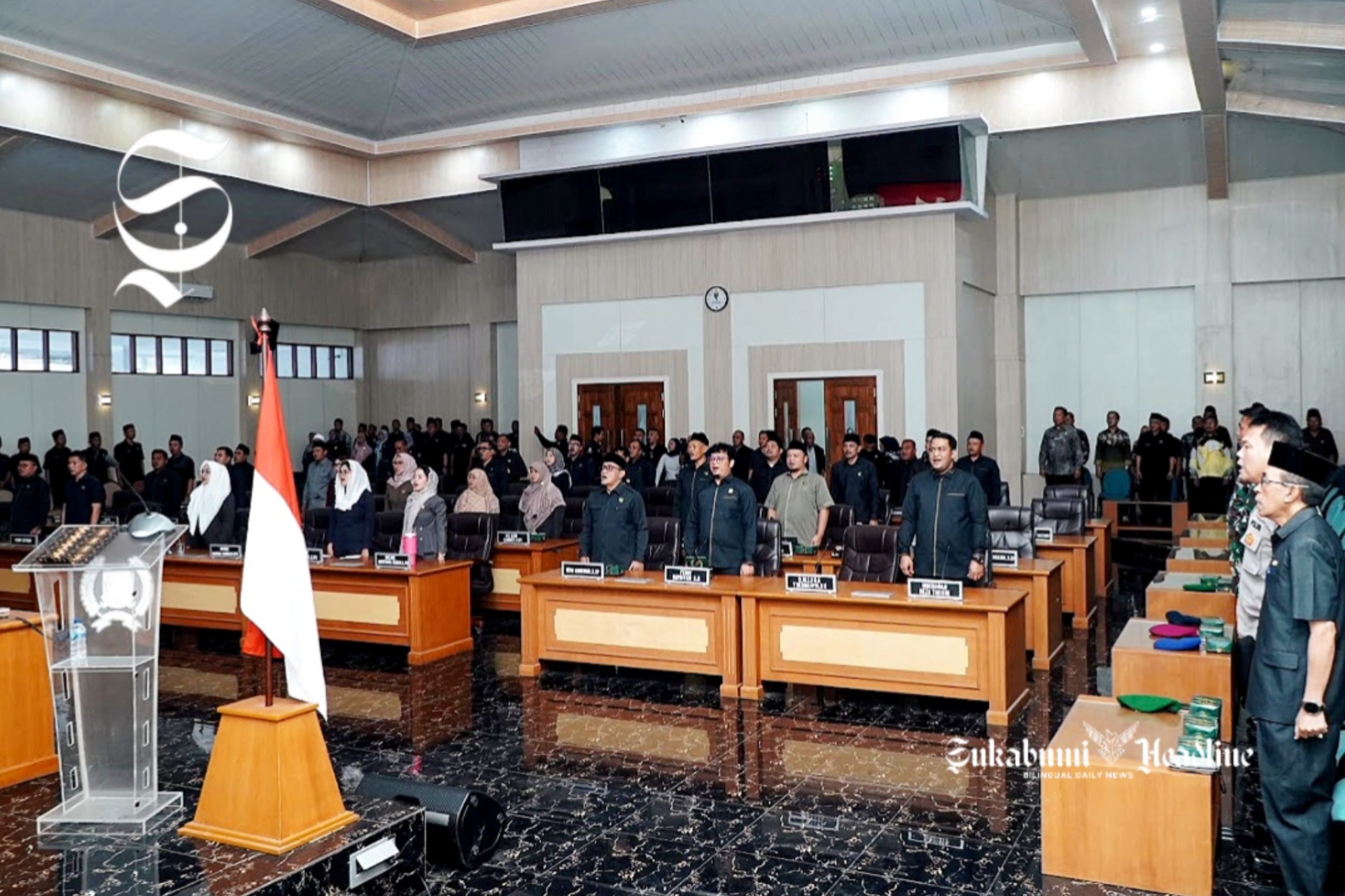 Pesan DPRD Kabupaten Sukabumi pada Hakordia 2025: Satukan Aksi Basmi Korupsi 1 Rapat Paripurna DPRD Kabupaten Sukabumi scaled