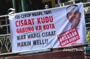 Spanduk dukungan Cisaat gabung Kota Sukabumi - sukabumiheadline.com