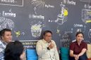 Wakil Menteri Pertanian (Wamentan) Sudaryono (baju krem) saat berkunjung ke Sukabumi - Istimewa