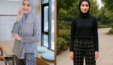 Wanita Sukabumi, ini 5 outfit monokrom simpel, stylish dan wudhu-friendly - Istimewa