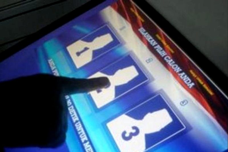 Ilustrasi e-voting atau electronic voting - Istimewa