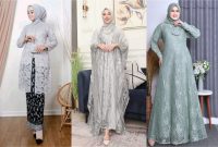Busana model brokat elegan untuk Wanita Sukabumi usia 40+ - Istimewa