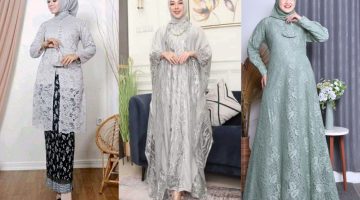 Busana model brokat elegan untuk Wanita Sukabumi usia 40+ - Istimewa