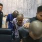 3 pria asal Sukabumi ditangkap dan digundulin polisi di Cipanas Cianjur - Istimewa
