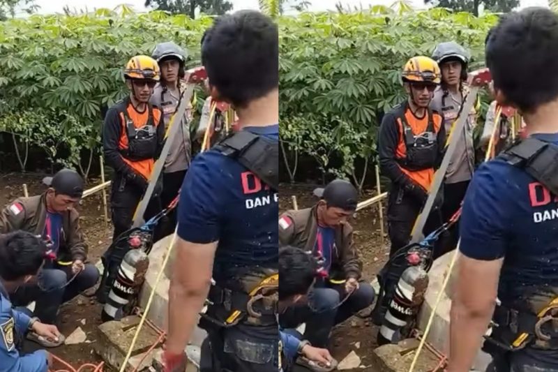 Innalillahi, jatuh ke sumur bocah 3 tahun tewas di Nagrak Sukabumi - P2BK Nagrak