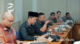 Komisi I DPRD terima audiensi DOB Kabupaten Sukabumi Utara - Setwan DPRD Kabupaten Sukabumi