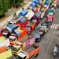 Aksi demonstrasi sopir truk ODOL - Istimewa