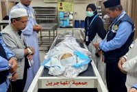 Jenazah almarhumah Rohmat, jemaah haji wanita asal Cicurug, Sukabumi - Istimewa
