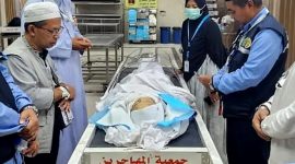 Jenazah almarhumah Rohmat, jemaah haji wanita asal Cicurug, Sukabumi - Istimewa