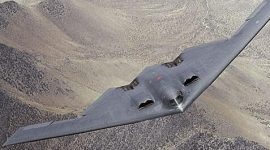 Pesawat pembom siluman B-2 ke Samudra Pasifik - Istimewa