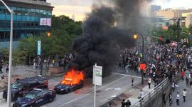 Rusuh! Los Angeles membara, Gubernur California serukan warga lawan Presiden Trump - Istimewa