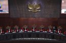 Suasana sidang di Mahkamah Konstitusi RI - Mahkamah Konstitusi RI