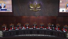 Suasana sidang di Mahkamah Konstitusi RI - Mahkamah Konstitusi RI